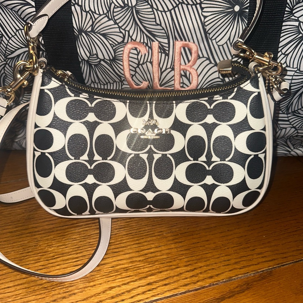 Coach Teri shoulder bag and skinny ID card case